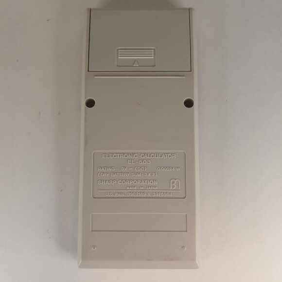 Vintage Sharp EL-503 Scientific Calculator - Picture 8 of 9